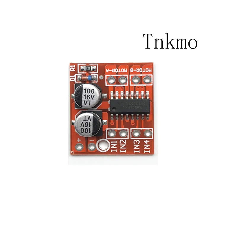 5PCS 2-channel DC motor driving module Positive inversion PWM speed mini dual h-bridge stepper driver | Электроника
