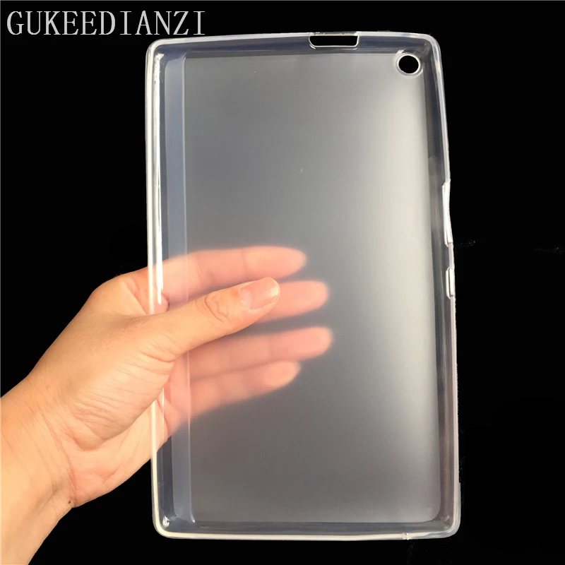 Мягкий силиконовый чехол для планшета GUKEEDIANZI из ТПУ ASUS ZenPad 8 0 Z380KL Прозрачный