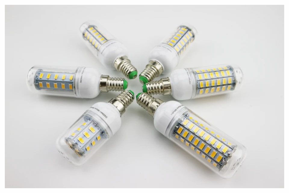 Светодиодный лампы E27 E14 220V SMD 5730 светодиодный светильник G9 24 36 48 56 69 72 светодиодный s кукурузы лампы, люстры для дома светильник ing светодиодный потолочный светильник
