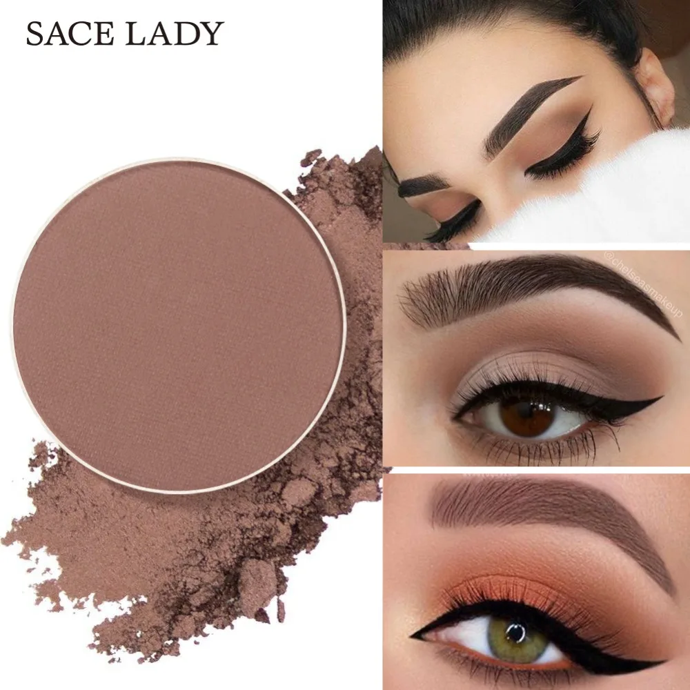 SACE LADY матовые тени палитра макияж водонепроницаемые для век Профессиональные