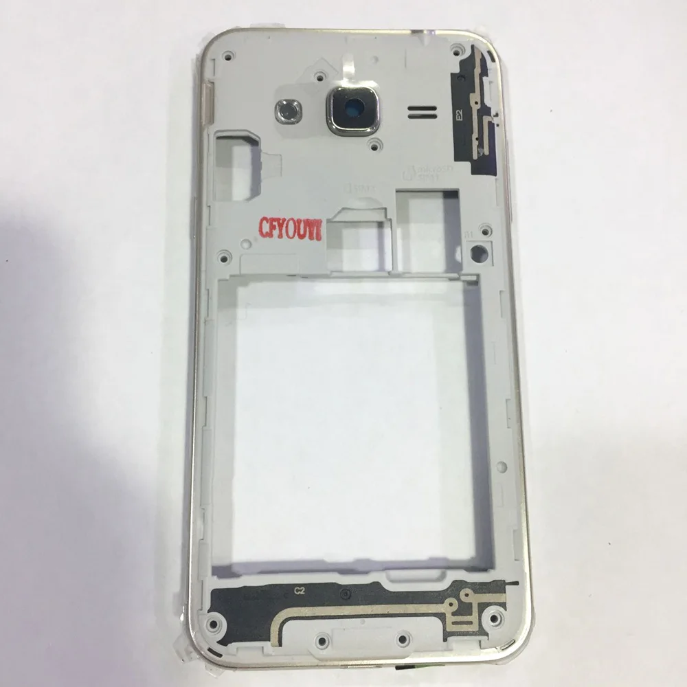 Dual / Single Middle Bezel Frame Housing With Camera lens Side Key For Samsung Galaxy J3 2016 J320 J320F | Мобильные телефоны и