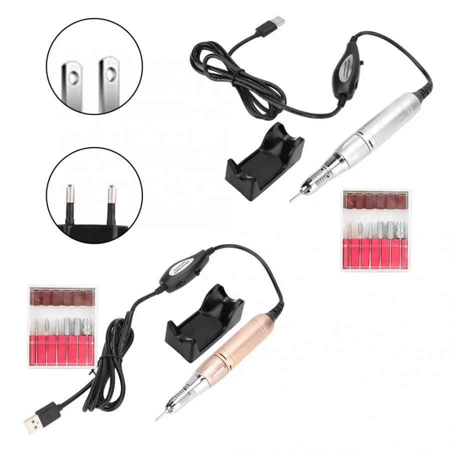 4 типа портативная электрическая дрель для маникюра и педикюра инструмент