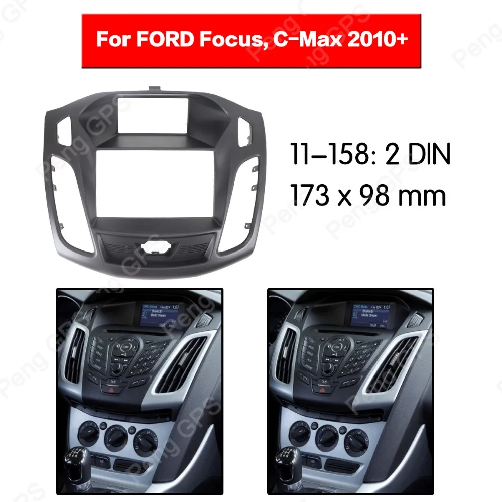 2 DIN автомагнитола стерео установочный адаптер для MITSUBISHI L200 Triton Pajero Sport стерео рамка Fascias DVD ABS