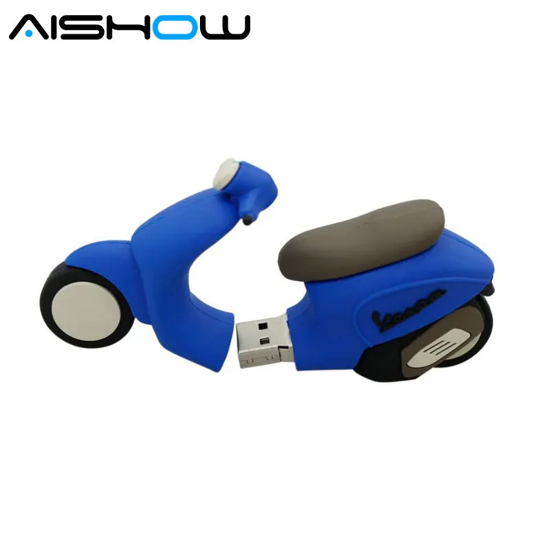 Флэш накопитель usb 64 ГБ флэш 32 16 8 4 Новый стиль женский мотоцикл 2.0 карта в