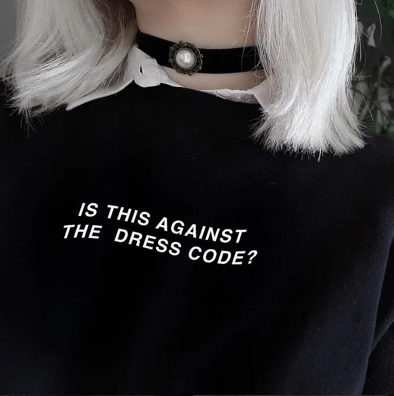 Свитшот Skuggnas с надписью Is This Against эстетическая одежда Tumblr гранж джемпер Прямая