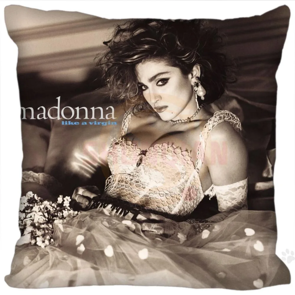 

H+P#149 New Hot Custom Pillowcase Madonna #1 soft 45x45 cm (One Side) Pillow Cover Zippered SQ01003@H0149