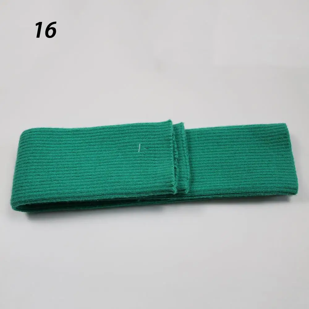 16 Grass Green Sparsil, женские осенние кашемировые перчатки без пальцев, 50 см, эластичные теплые вязаные рукавицы, 19 цветов, Вечерние перчатки для косплея - Цвет: 16 Grass Green