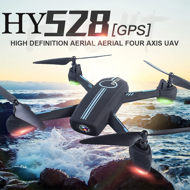 HY528 gps Дроны с Камера HD 720P квадракоптер Дрон селфи Quadcopters высота Удержание RC