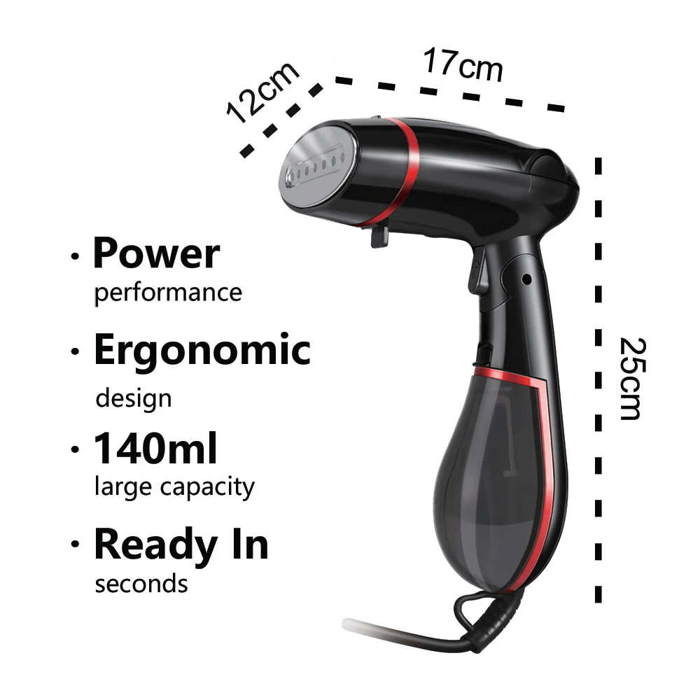 1300W Garment Steamer Mini Iron Steam generator Electric Brush For Clothes Portable Multifunction Sonifer | Бытовая техника