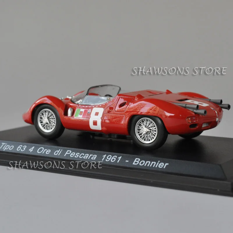 LEO модели игрушек 1:43 винтажный гоночный автомобиль Maserati Tipo 63 4 Ore di Pescara реплики коллекции
