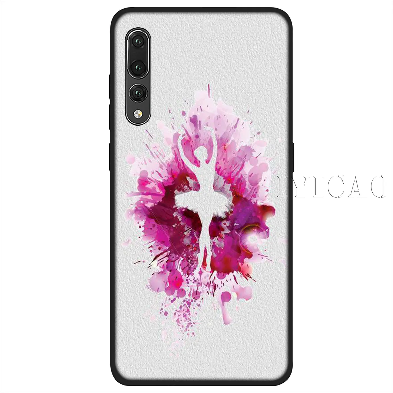 IYICAO/Балетки для танцев обувь девочек Мягкий силиконовый чехол Huawei P30 P20 Pro P10 P9 P8 Lite