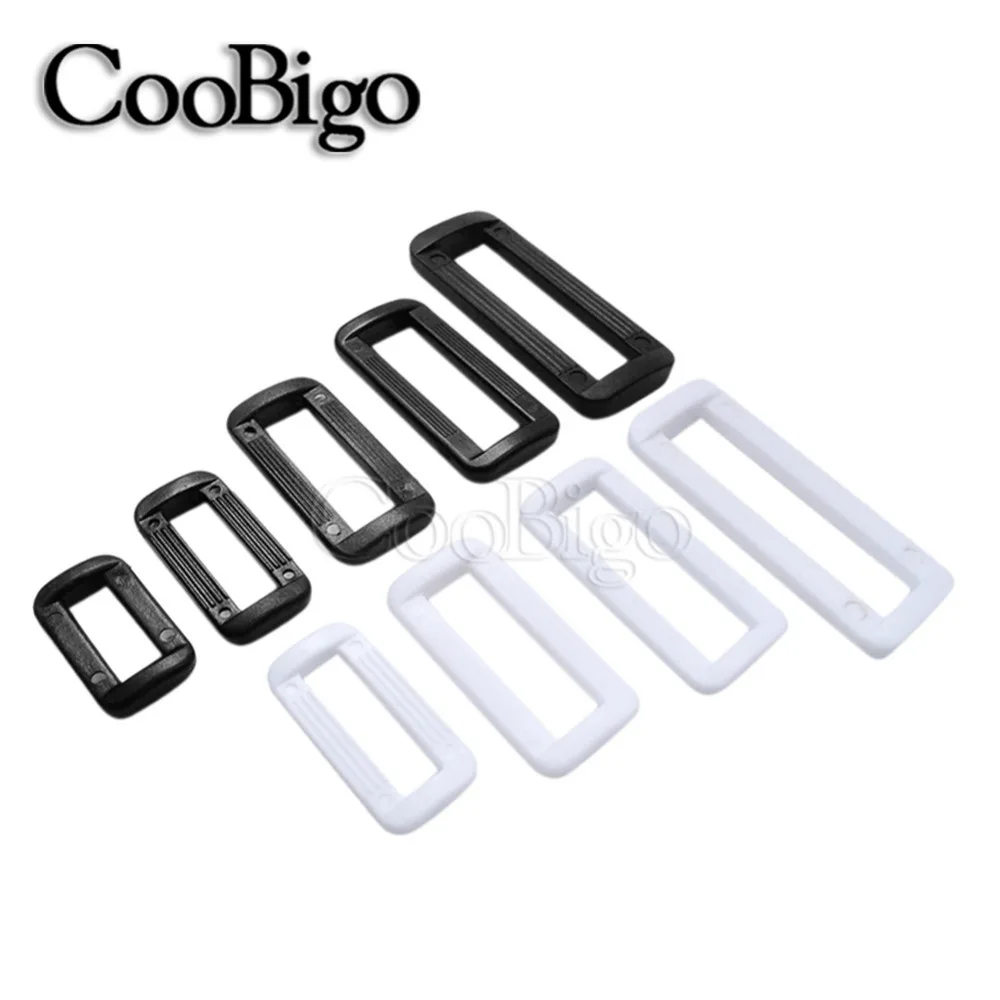 5 шт. 3/4 "1" 1 1/4 1/2 2 "петли Looploc сторонний релиз пряжки Пластик прямоугольник