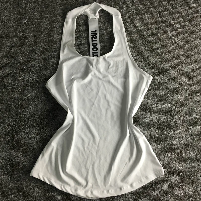 Summer Sexy Sports T Shirt Women Tank Top Fitness Workout Tops Gyming Sleeveless Quick Drying Vest Tee Jerseys Bralette | Спорт и