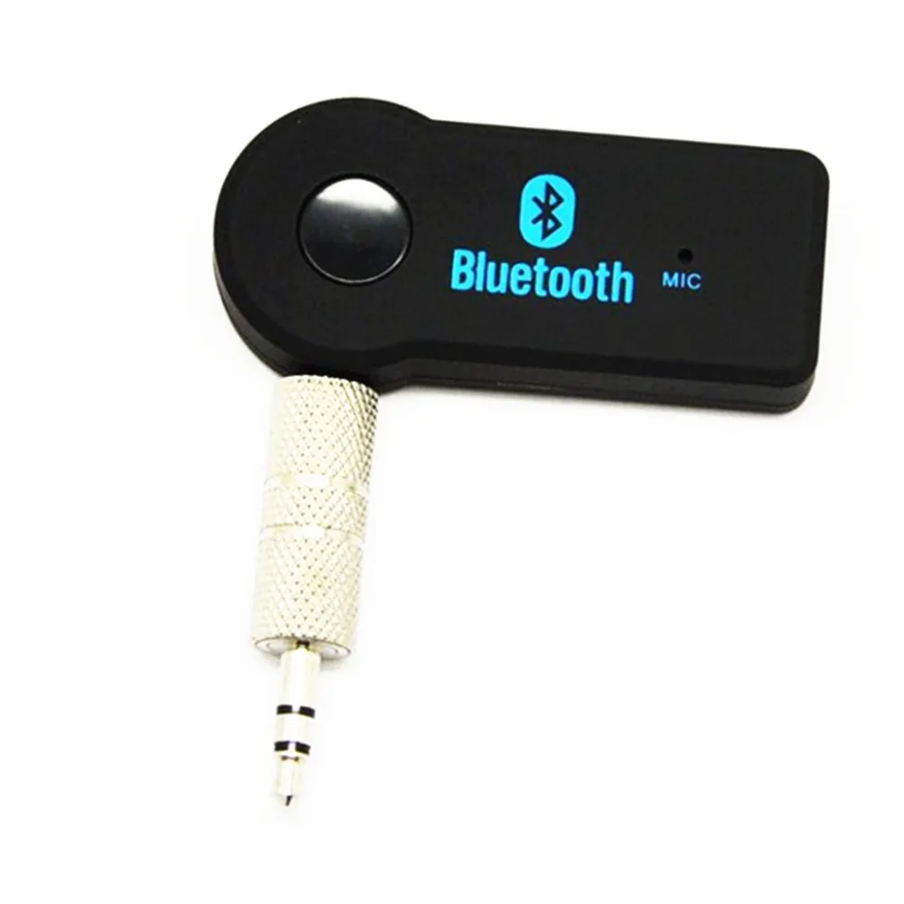 Aux Bluetooth Автомобильный Комплект Громкой Связи Музыкальный Приемник 3.5 ММ Адаптер