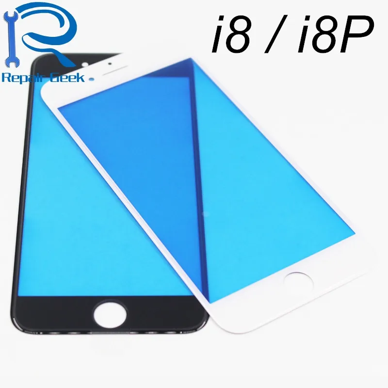 10 шт./лот внешнее стекло переднего экрана для iPhone 8 сенсорный экран Стекло