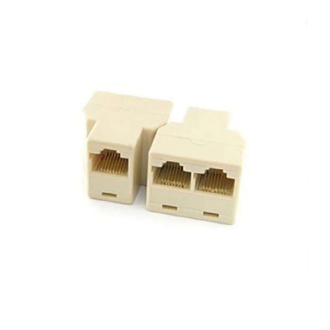 Marsnaska Новый RJ45 Сплиттер Разъем CAT5 LAN Ethernet сплиттер адаптер 8P8C сеть двойной|rj45 splitter