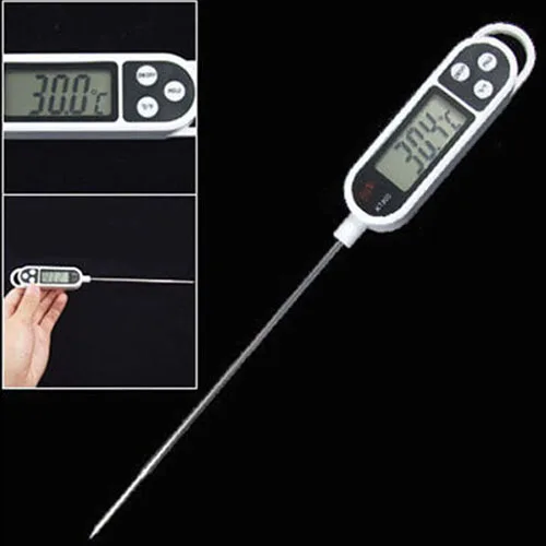 Ractical Digital Food Thermometer BBQ Cooking Meat Hot Water Measure Probe Kitchen Temperature Measurement Tool Supplies | Дом и сад