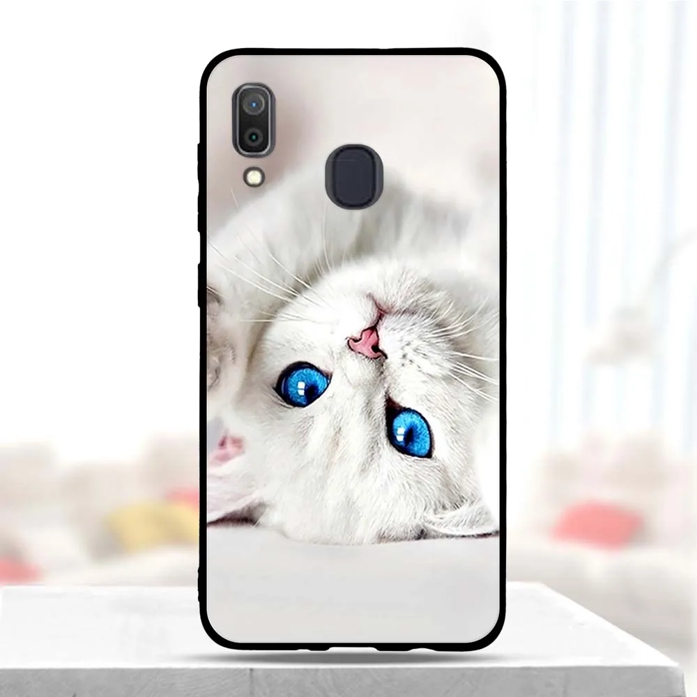 Чехол для Samsung Galaxy A30 силиконовый мягкий ТПУ защитный чехол телефона A305F A305 A 30 SM A20
