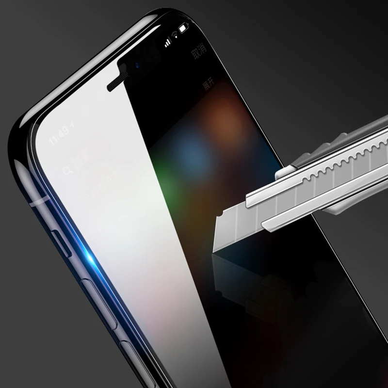 Закаленное стекло высокого качества для iphone X 5 6/6s 6 Plus 7 8 защита экрана закаленное