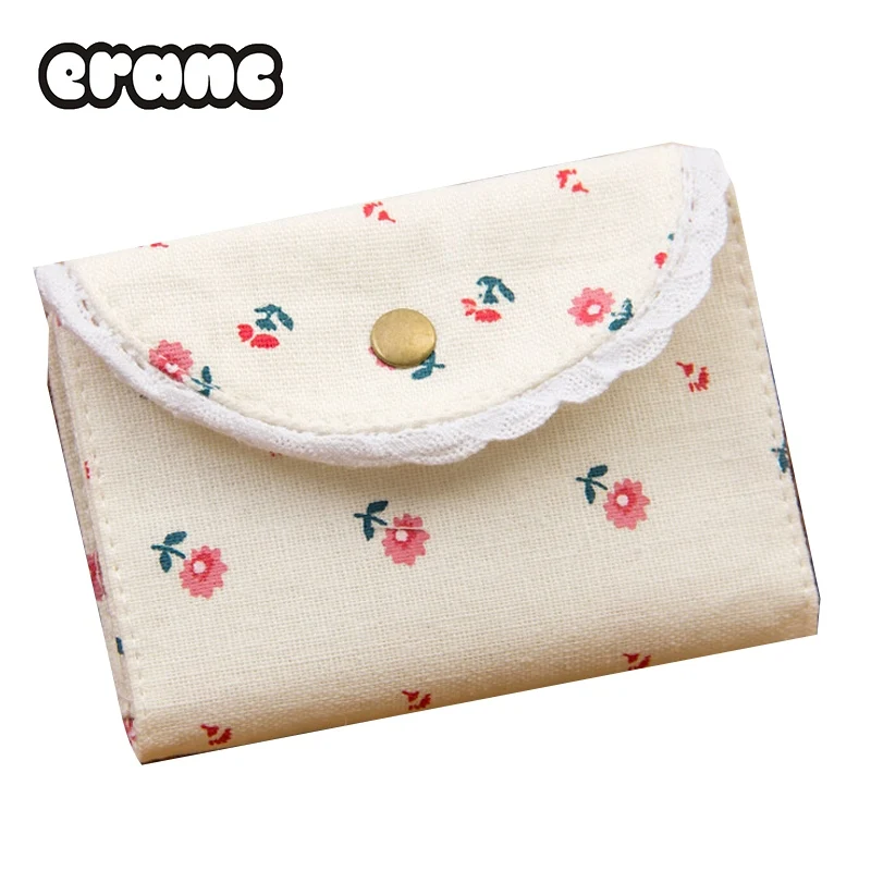 Женская Холщовая Сумка с цветочным рисунком для карт 20 бита визитная карточка