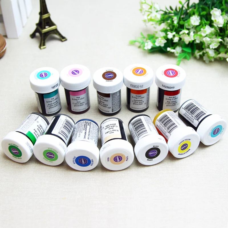 1 шт. American Wilton пигмент для торта с двойным сахаром пищевая паста выпечки wilton 21 цвет