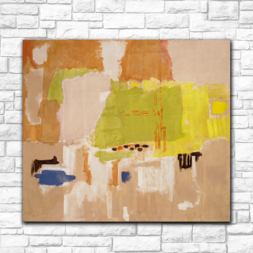 

Famous Mark Rothko No. 1 1948 Canvas Print Wall Art Oil Painting Modern Decor Wall Art Pictures For Living Room Bedroom Unframed