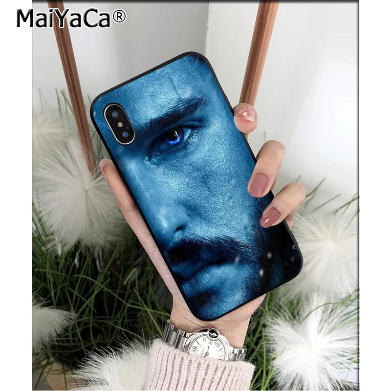 MaiYaCa Игра престолов Джон Сноу Дракон клиент высокое качество чехол для телефона для iPhone X XS MAX 6 6s 7 7plus 8 8Plus 5 5S SE XR