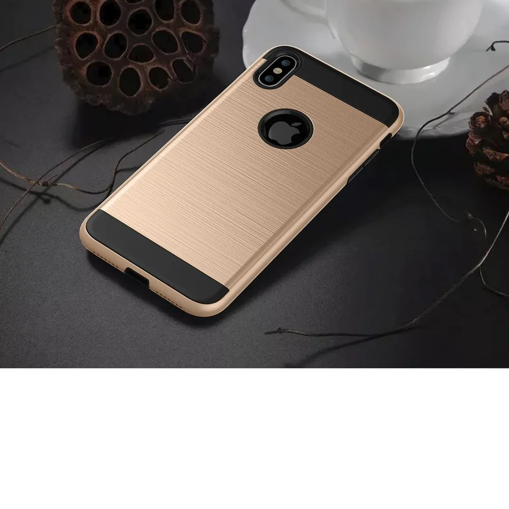 HAWEEL ворсованной текстурой ударопрочный чехол Защитный для iPhone XR/XS Max/XS/Galaxy S6/S7/Note