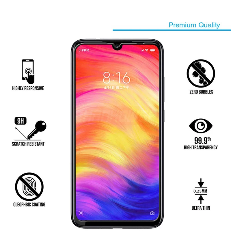 Закаленное стекло с полным покрытием для Xiaomi Redmi K20 Pro Mi 9T A2 Lite Защита экрана Note 7 6 5
