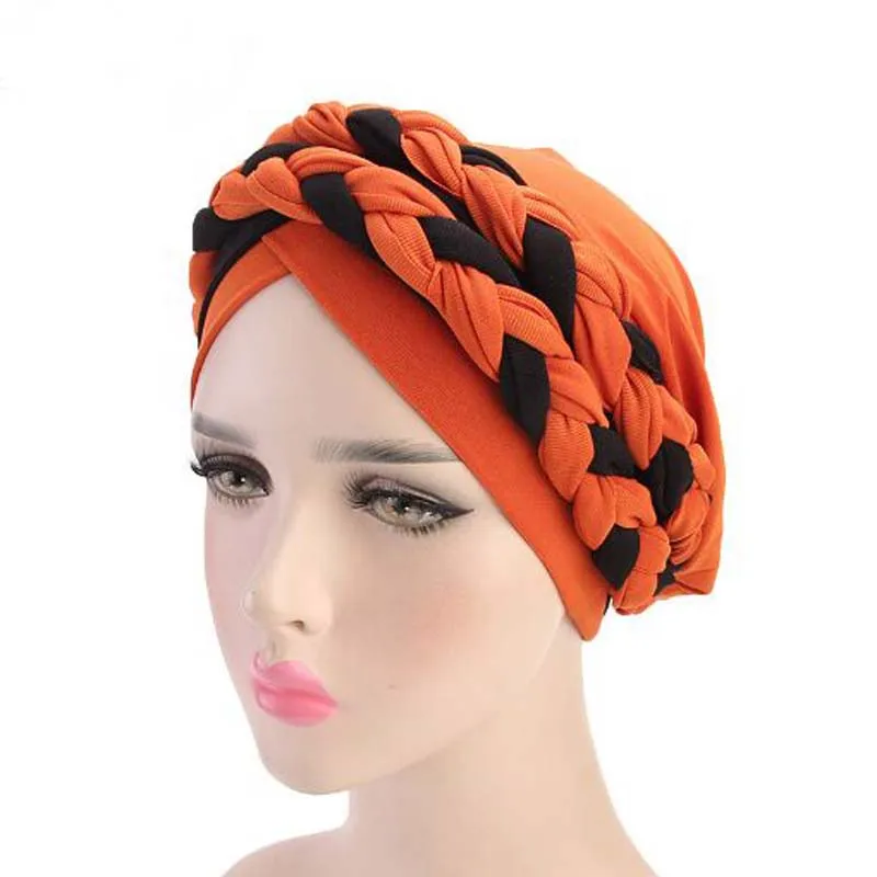 Богемные национальные шапки Skullies Beanies с крученой тесьмой сезон весна осень