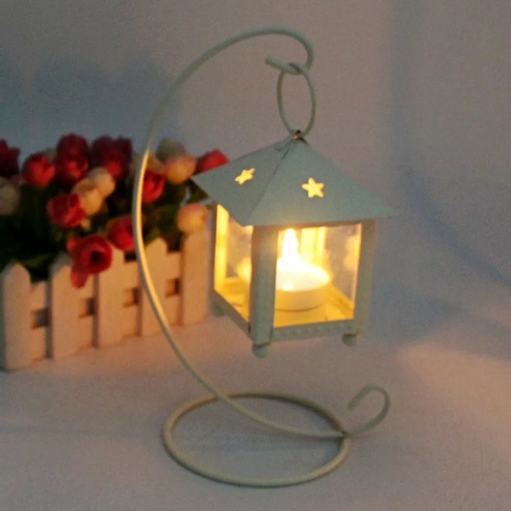 Полый Держатель Подсвечники Tealight подвесной фонарь винтажный дом кованые хорошие подарки для друзей или семьи#30