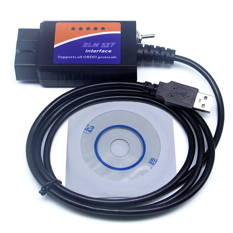 

ELM327 USB V1.5 modified for Ford ELMconfig CH340+25K80 chip HS-CAN / MS-CAN