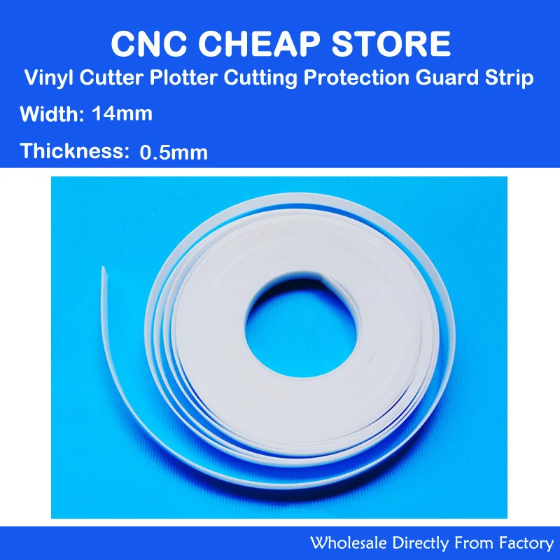 

5M x 14mm Cutting Plotter Blade Guard Strip Roland Graphtec Mimaki Vinyl Cutter