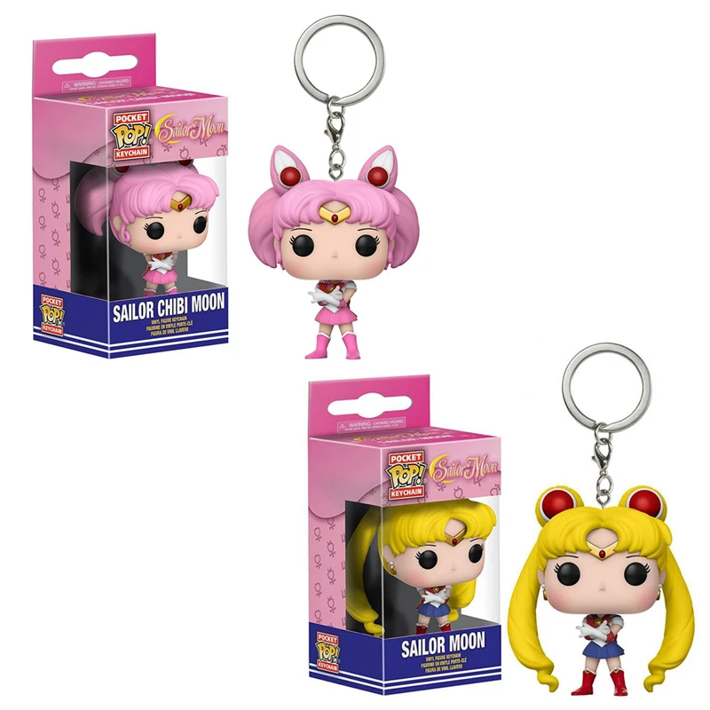 Funko POP Карманный Сейлор брелок луна Сейлор Чиби Мун фигурка игрушки
