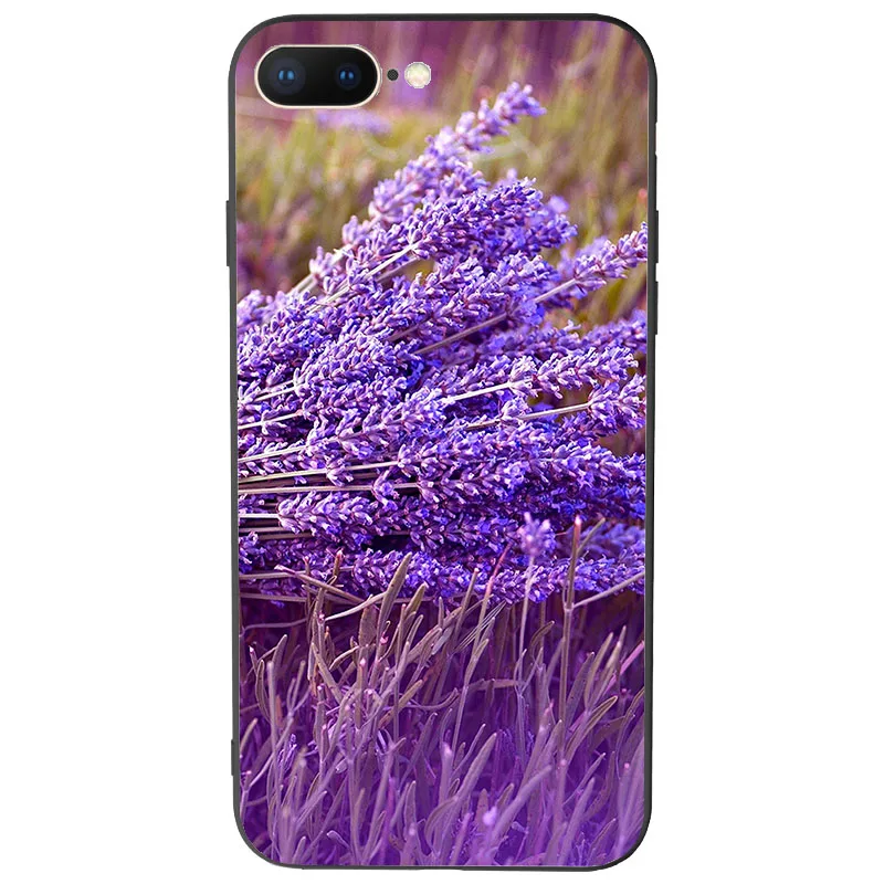 For iPhone X Case Slim Lavender 5 5s Se 6 6s 7 8 Plus Xr Xs Max Soft Tpu Back Cover B1386P12 |