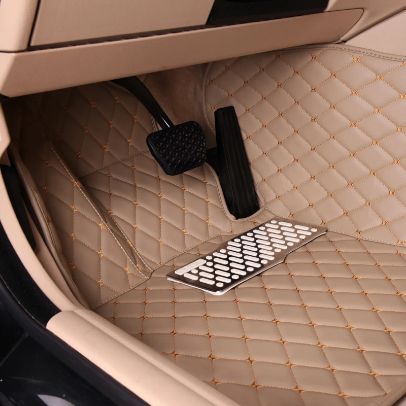 2017 автомобильные коврики для Санта-Фе 7 мест водонепроницаемые Нескользящие hyundai