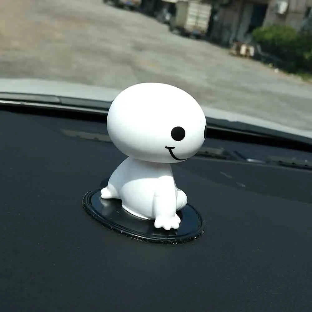 Мультяшный пластиковый робот Baymax Тряска головой фигурка автомобиля украшения