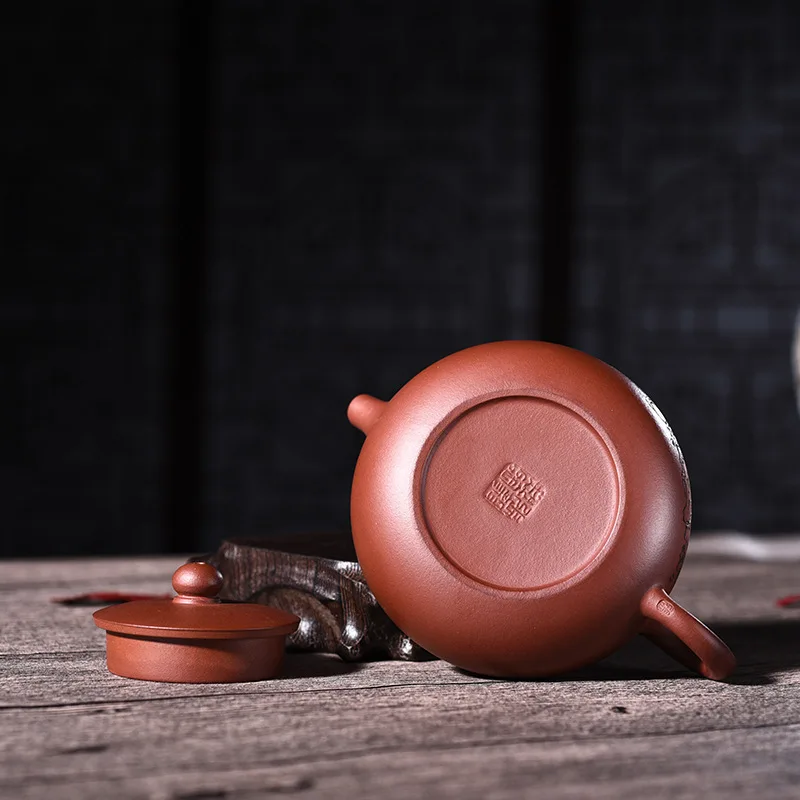 quality goods all hand undressed ore purple clay landscape gunpowder pot of kung fu tea set a undertakes the teapot | Дом и сад
