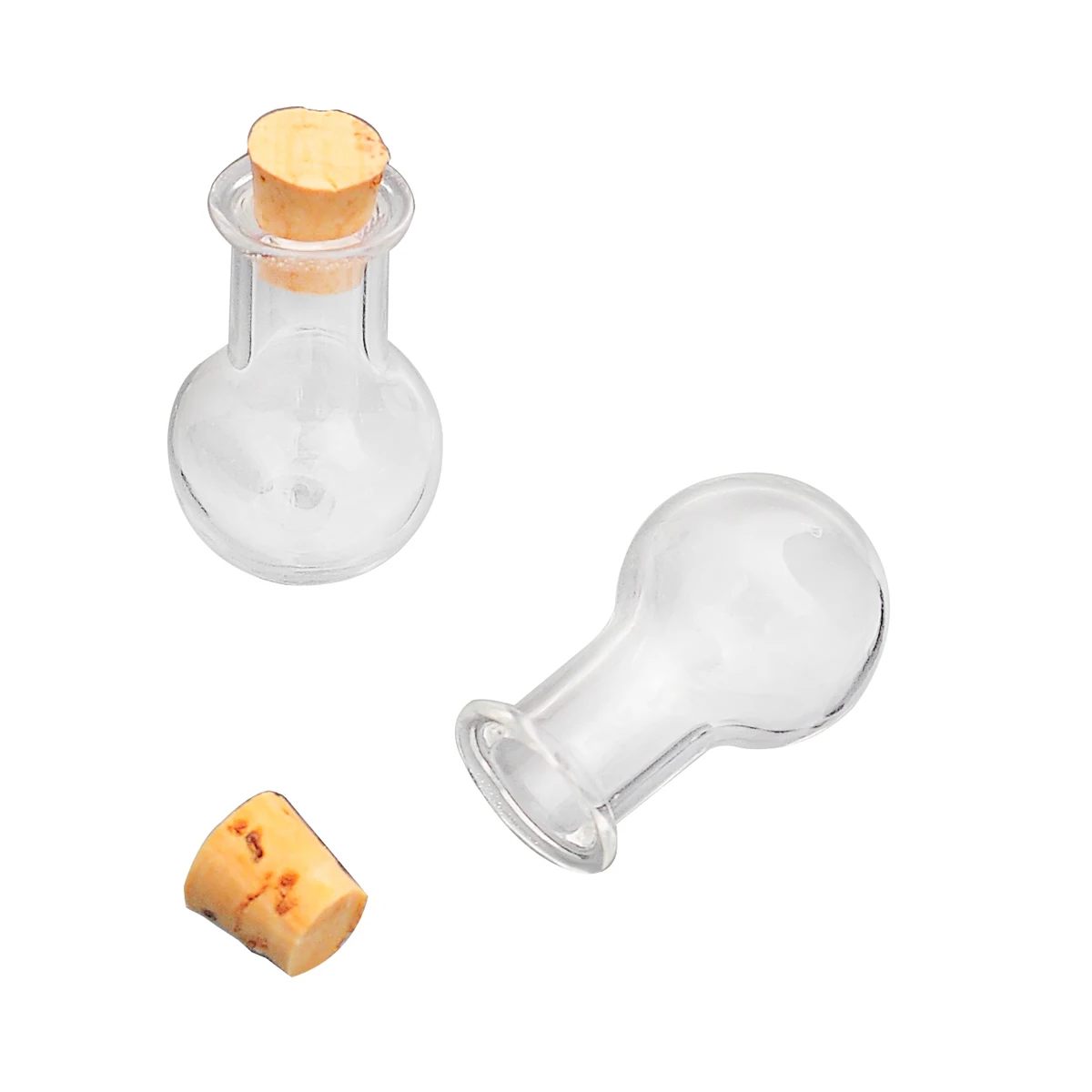 8 сезонов стеклянные украшения для бутылок контейнеры пробковые пробки круглые