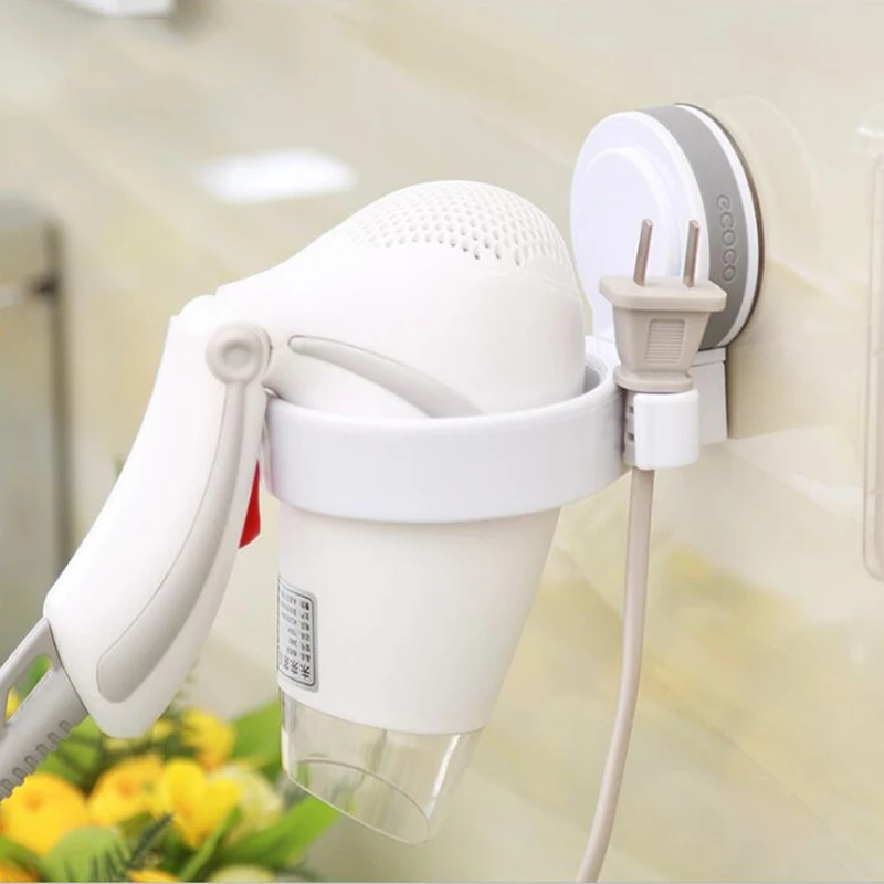 Настенный фен стенд для ванной комнаты в отеле полка хранения Фен стойка