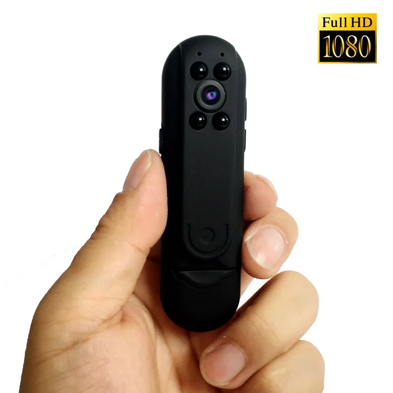 Мини камера ночного видения Цифровая HD 1080P видеокамера DVR с поддержкой слота для