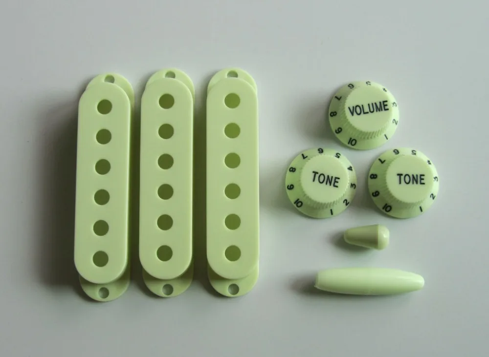 KAISH ST Pickup Cover/Knobs/Switch/Trem Arm Tip Mint Green | Спорт и развлечения