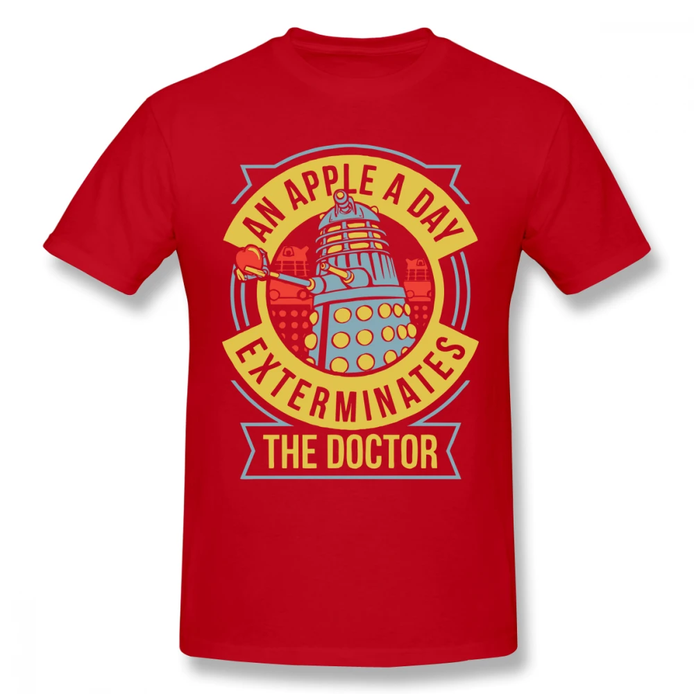 Мужская футболка Doctor Who Exterminates The большие размеры 4XL 6XL | одежда