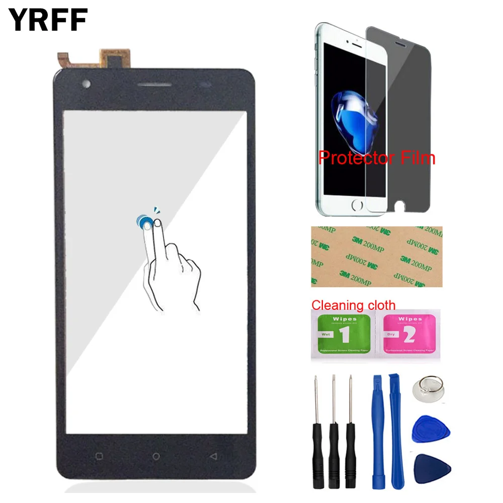 YRFF 5 0 ''для Oukitel C5 Pro дигитайзер сенсорный экран Сенсорная панель стеклянная