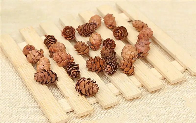 20 шт. деревянные натуральные сосновые конусы для укравечерние ёлки|Кулоны и