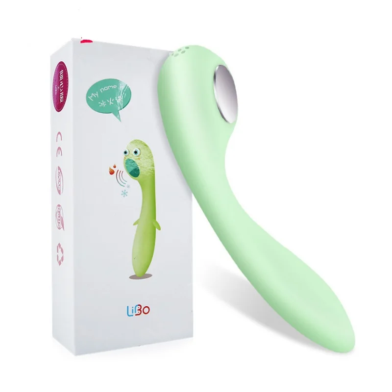 Новый G-Spot Heating cool down Дилдо Вибратор волшебный AV массажер для тела силиконовый