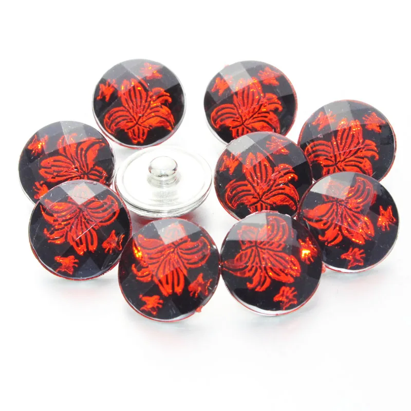 Новые разнообразные акриловые пуговицы 10 шт. 18 мм из неровной смолы для