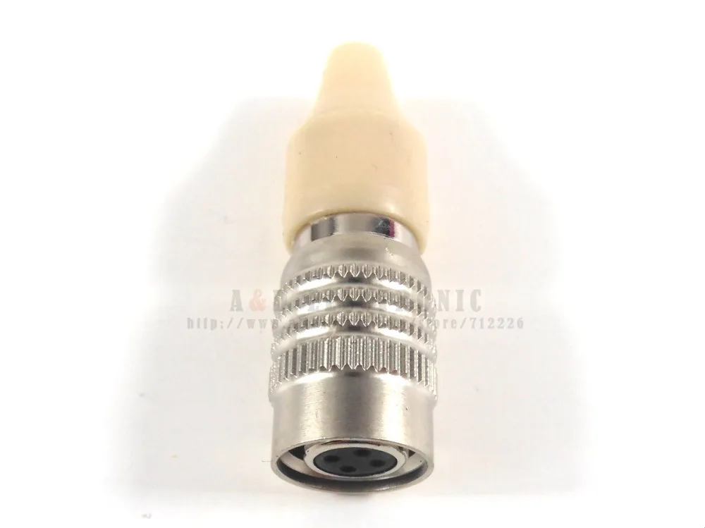2 шт./лот XLR 4-контактный штекер микрофонный аудиокабель с разъемом для