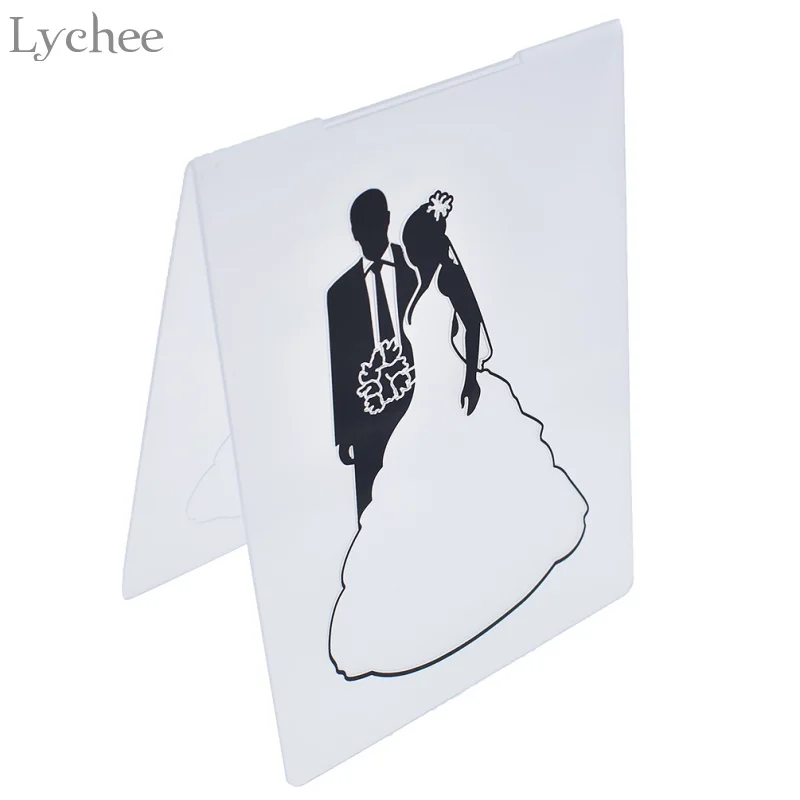 Пластиковая папка для скрапбукинга свадебных пар Lychee Life инструмент карт альбома