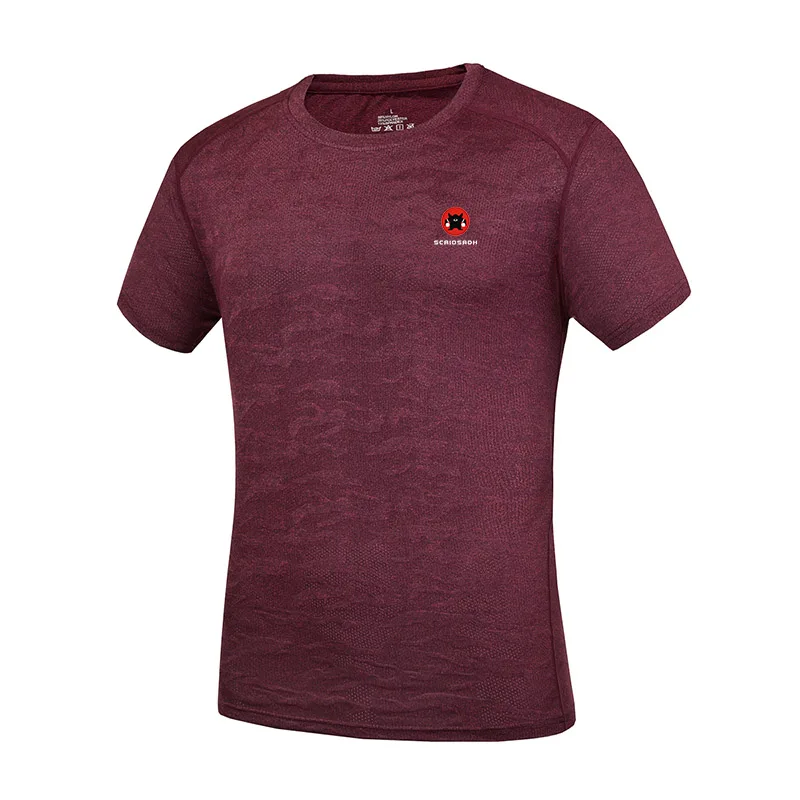 

Men Quick Dry Breathable Summer T-shirts Anti-UV Elastic Sports T-shirts Outdoor Camping Trekking Fishing Running Short Sleeves
